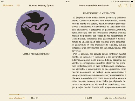 Captura 2 Nuevo manual de meditación iphone