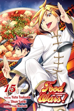 Capa do livro Shokugeki no Soma de Yuto Tsukuda