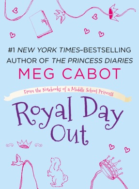 Capa do livro The Princess Diaries de Meg Cabot