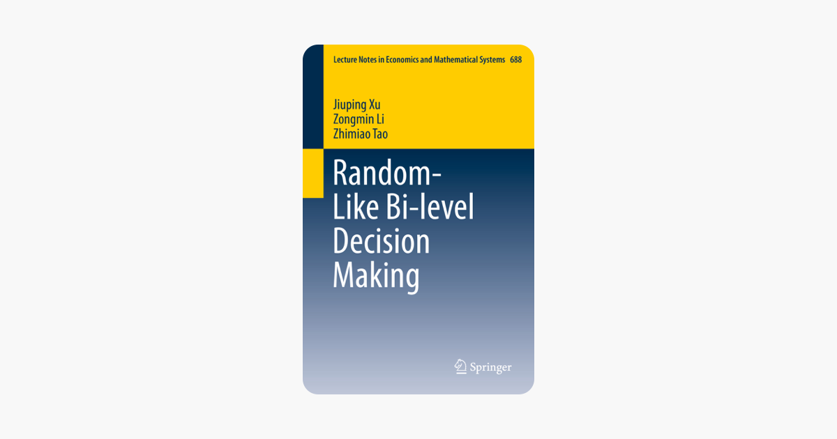 Random-Like Bi-level Decision Making