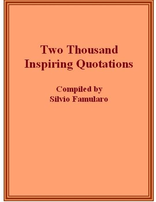 Two Thousand Inspiring Quotations