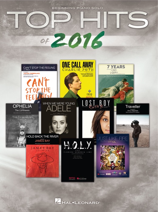 Top Hits of 2016 Songbook