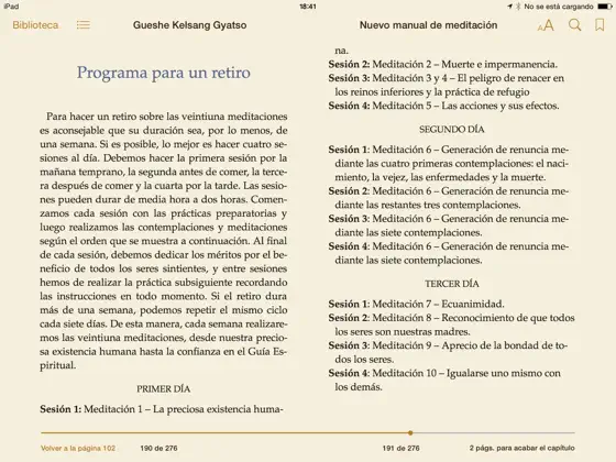 Captura 4 Nuevo manual de meditación iphone