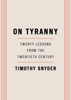 Timothy Snyder - On Tyranny artwork