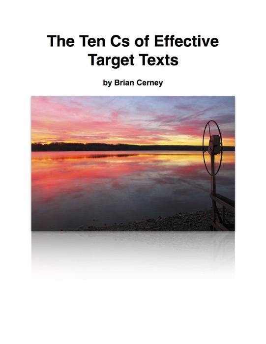 The Ten Cs of Effective Target Texts