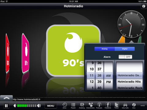 Hotmixradio iPad Edition screenshot 3