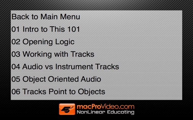 Course For Logic Pro 101(圖3)-速報App