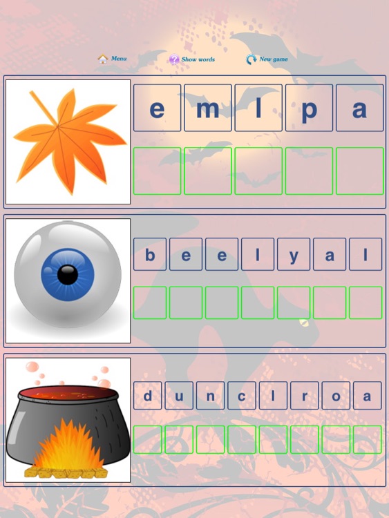 Halloween counting & words games screenshot-4