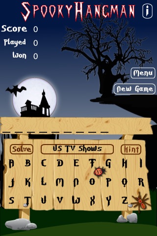 Spooky Hangman