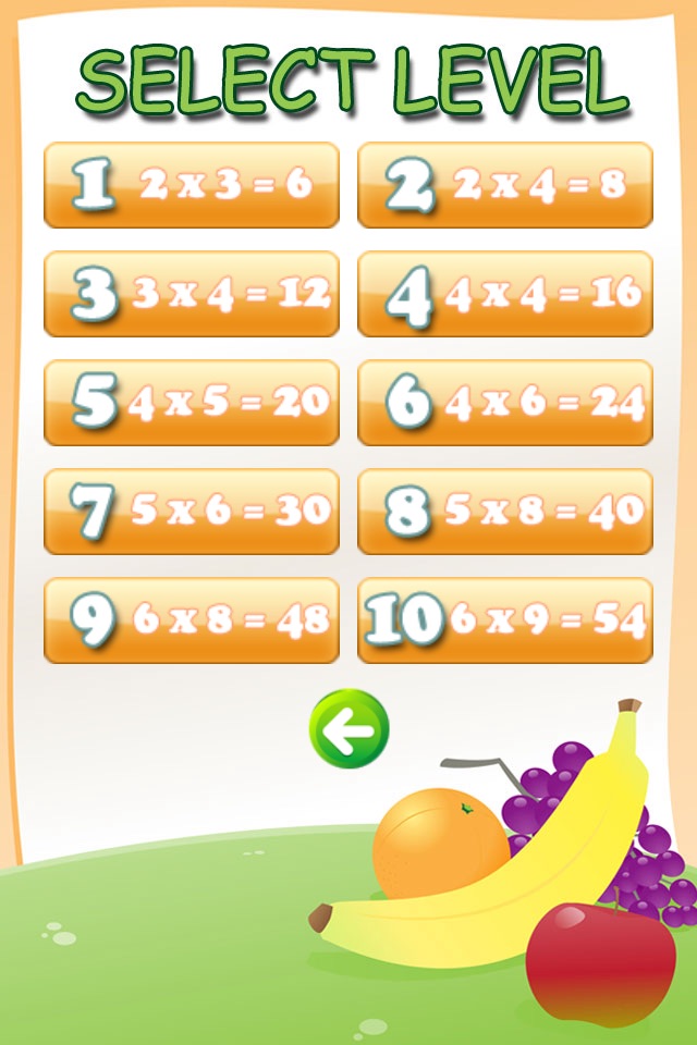 Fruits Memory Game lite screenshot 3