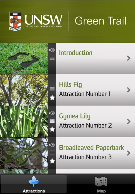 UNSW Green Trail