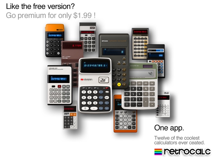 RetroCalc Free! screenshot-4