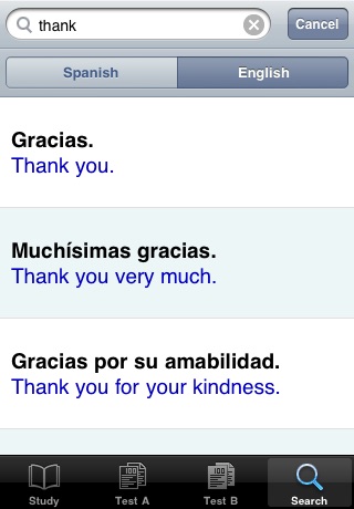 My First Spanish Phrases 100 screenshot-4