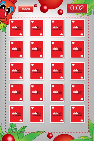 Red Nose Day Memory Game