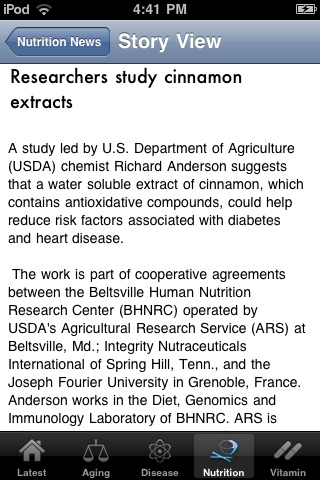 Life Extension Health News screenshot 2