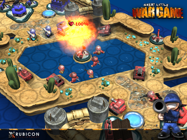 ‎Great Little War Game HD Screenshot