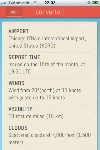 METAR Reader screenshot-3