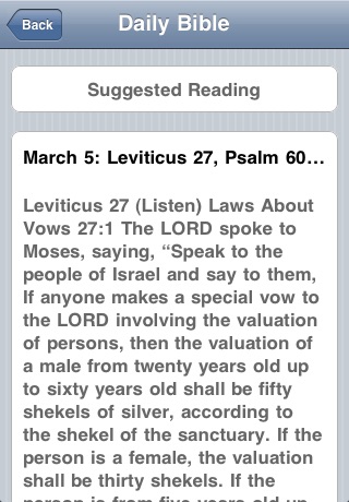 Daily Bible Read screenshot 3