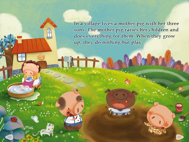 Happyreading-Three Little Pigs HD(圖3)-速報App