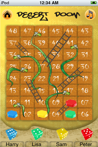 Snake and Ladder - iPhone Version screenshot 2