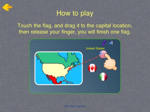 7 continents country flags game HD Lite(Europe) screenshot 3