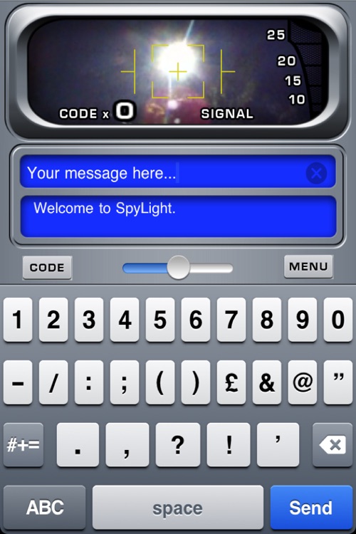 SpyLight - Morse Code fun! screenshot-3