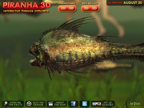 Piranha 3D HD screenshot 2