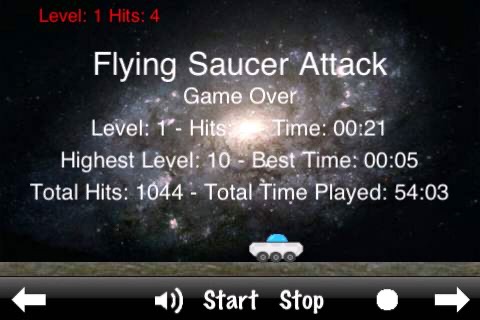 Flying Saucer Attack Lite screenshot-4