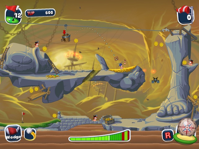 ‎Worms Crazy Golf HD Screenshot