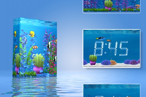 Aquarium Clock screenshot-4