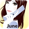 bijoCal(Japanese Calendar June 2010) -Lavijour-