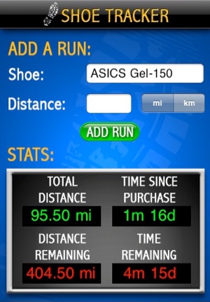 Running Shoe Tracker Free(圖1)-速報App