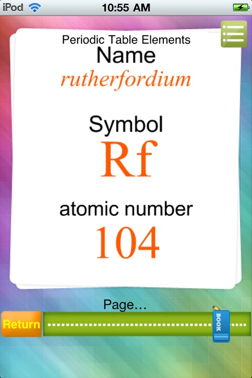 Chemical Elements by Tidels