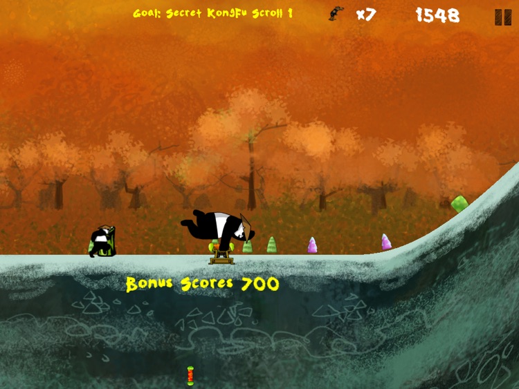 Flying Panda-Catch bandits HD screenshot-3