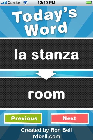 Italian Word of the Day! (Free)