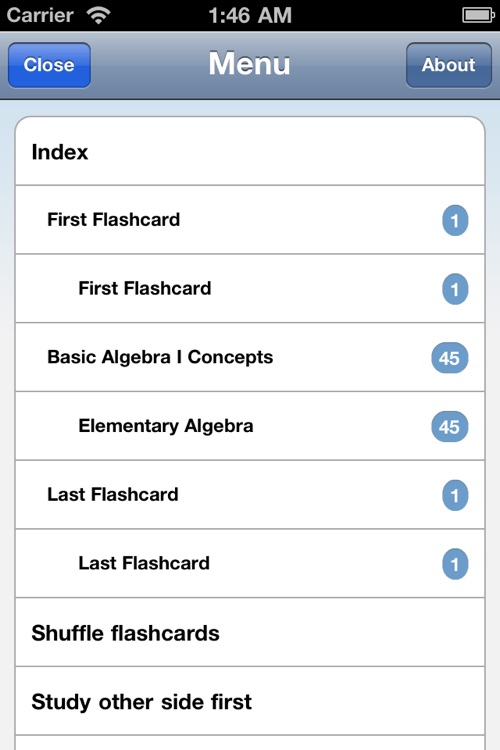Basic Algebra I Concepts screenshot-3
