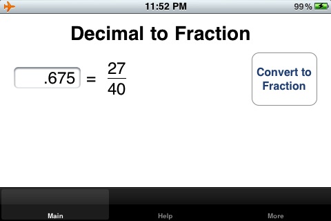 To Fraction