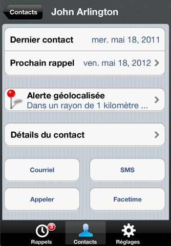 iKeepInTouch - Automated and Location-based Reminders screenshot 3