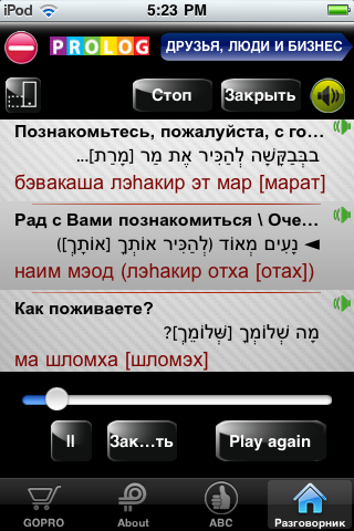 Hebrew – A phrase guide for Russian speakers screenshot 4