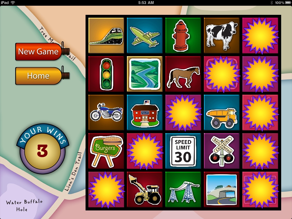 Car Safari Bingo for iPad screenshot 2