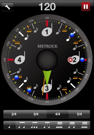 Metrock Keep tempo 120