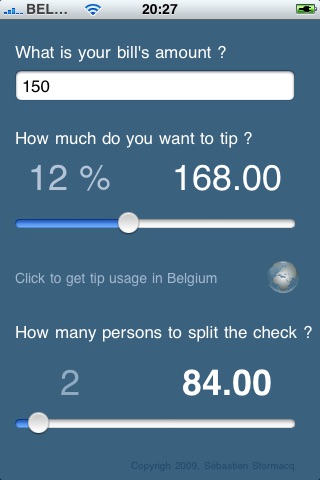 easy tip calculator