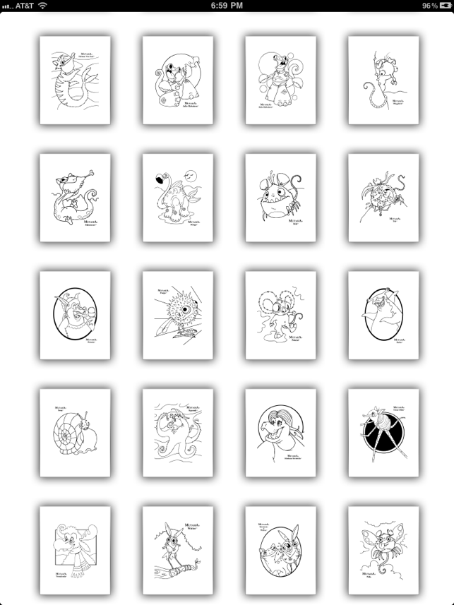 Mutasia Coloring Book for Kids(圖2)-速報App