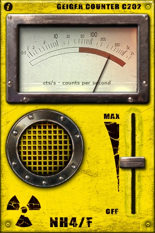 Radiation - Geiger Counter Simulator