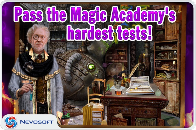 Magic Academy Lite: puzzle adventure game screenshot-3