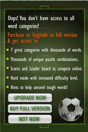 Word Search Soccer Lite(圖5)-速報App