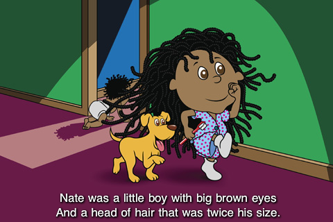 Nate's Big Hair - Kids Book screenshot 2