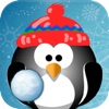 Penguin Snowball Fight - Fun for two!