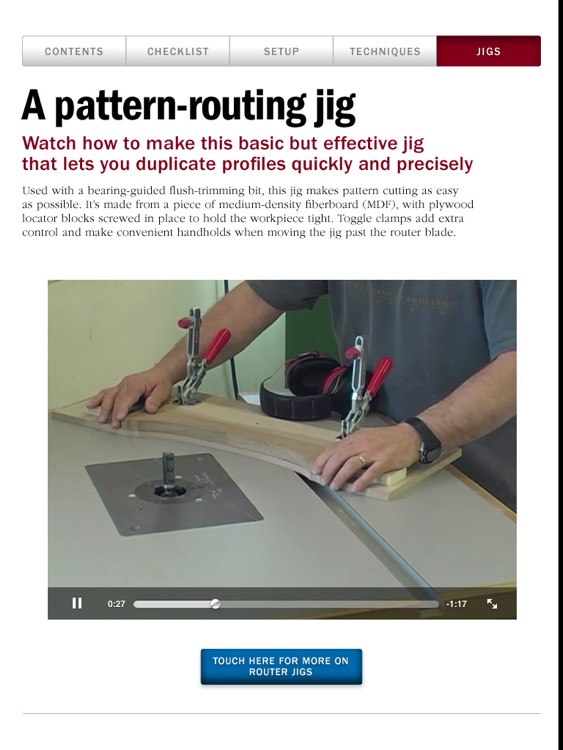 Router Basics from Fine Woodworking screenshot-4