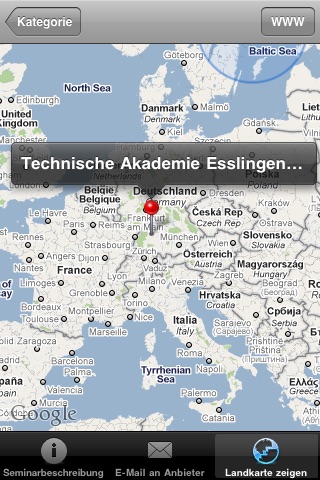 Kursfinder.de screenshot 4